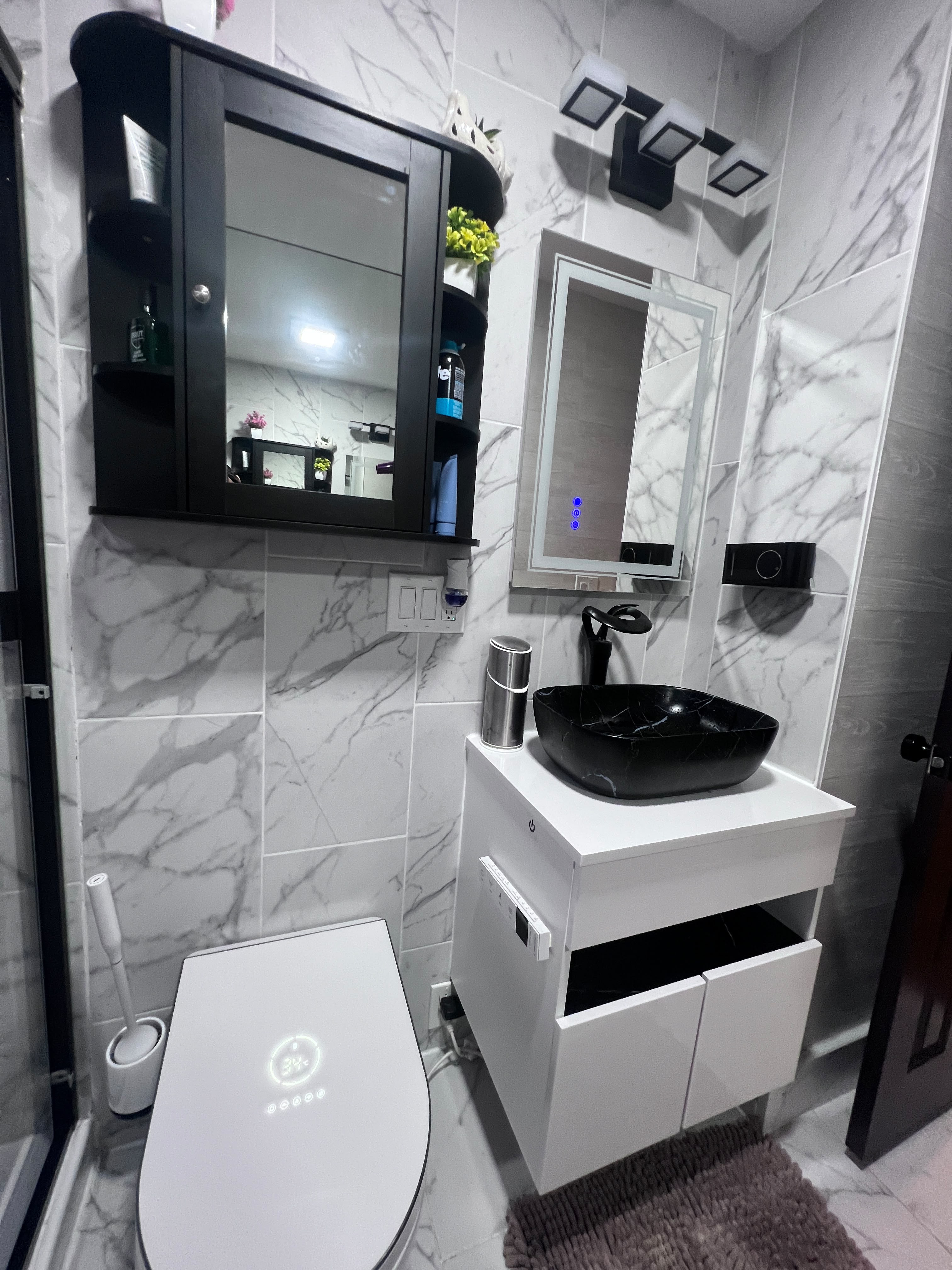 Bathroom remodeling details